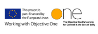 This project is part-funded by the European Union working with Objective One